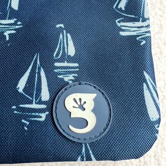 😊 3/$30 
Gecko Swim Bag Sailboats Blue w/Red accents NWOT - Picture 8 of 13